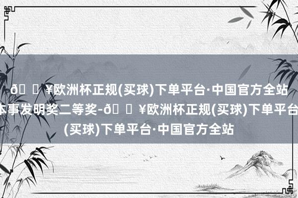 🔥欧洲杯正规(买球)下单平台·中国官方全站两次荣获国度本事发明奖二等奖-🔥欧洲杯正规(买球)下单平台·中国官方全站