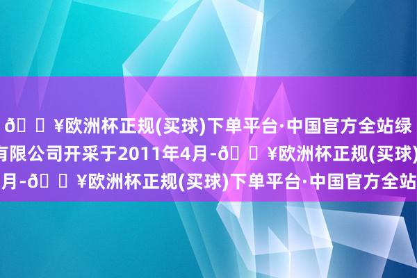🔥欧洲杯正规(买球)下单平台·中国官方全站绿地金融投资控股集团有限公司开采于2011年4月-🔥欧洲杯正规(买球)下单平台·中国官方全站