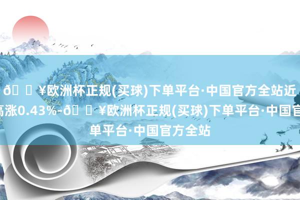 🔥欧洲杯正规(买球)下单平台·中国官方全站近6个月高涨0.43%-🔥欧洲杯正规(买球)下单平台·中国官方全站